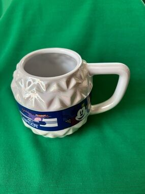 Disney parks Epcot Spaceship Earth Coffee Mug w Figment Chip n Dale Mickey 2025